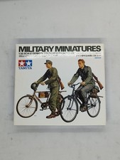 Tamiya Military Miniatures 1/35 German Soldiers with Bicycles 35240