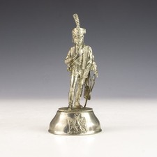 Vintage Chas Staddon Pewter - Soldier Figure Sculpture