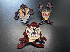 3 x Tasmanian Devil Taz Enamel