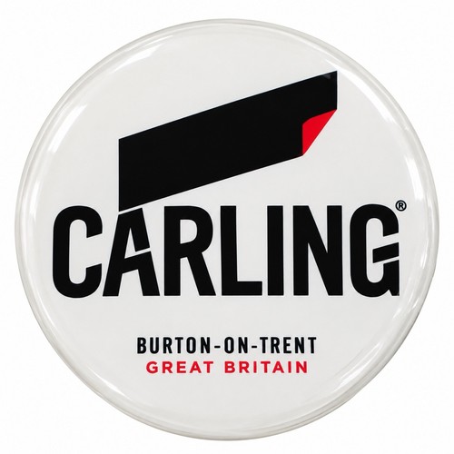 Carling oval fisheye beer pump - carling,
