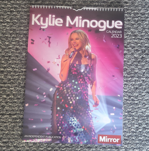 Kylie minogue mirror calendar - mirror,