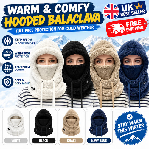 Winter warm balaclava - warm, thermal