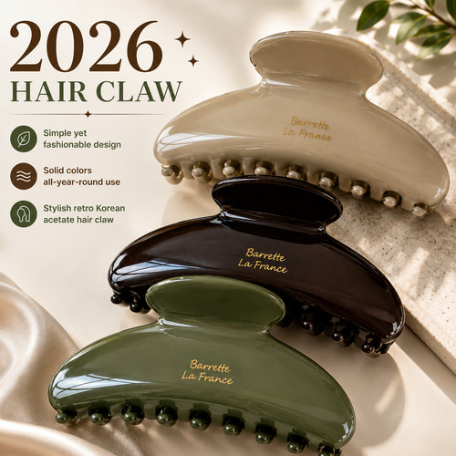 Large strong hair claw - strong, women