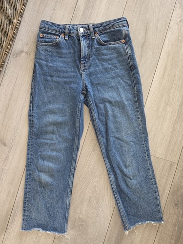 Topshop navy blue cotton - topshop,