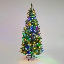 Christmas tree pre lit slim - christmas,