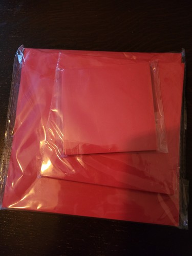 225 sheets red origami paper - ,
