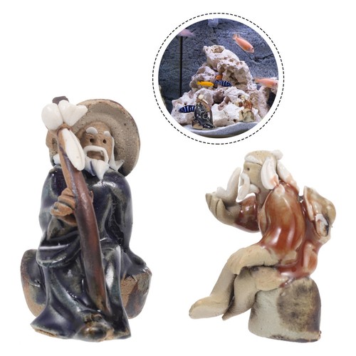2pcs figure craft - craft, bonsai