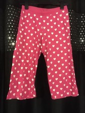Womens/ Girls Pink Heart Betty Boop Pyjama Trousers