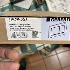 Geberit Omega30 Flush Control Matt Chrome/Gloss Chrome Easy To Clean 115.080.JQ.