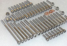 Honda XR650R 2000-07 Engine Covers & Cylinder 70 Stainless Steel Allen Bolts Kit