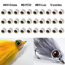 Fly Tying Material Make Streamer Pike Bass Trout Crafts Lure Clear for Traveling