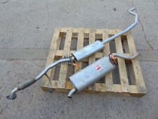 Vauxhall Corsa Exhaust pipe D 06-10 1.4 Z14XEP petrol 2 piece Back Box mid flexi