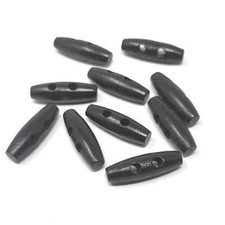 Black Wooden 10 x 35mm