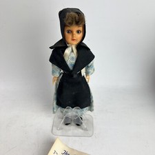 Vintage Amish Costume Doll Hard Plastic Sleeping Eyes