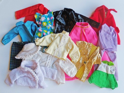 Bundle vintage doll clothes - doll,