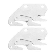  4 Pcs Bed Rail Brackets Frame
