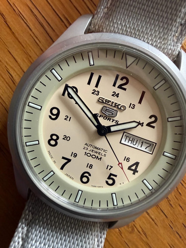 Seiko sports military - 5,