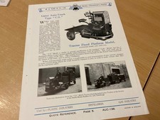 1930’S R A LISTER AUTO-TRUCK