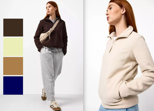 Quarter zip ladies - quarter,