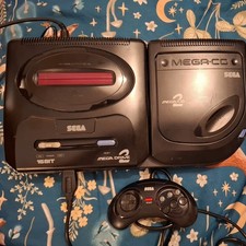 Sega Mega CD 2 & Megadrive 2 Console, Recapped, Inc Pad + Modded. Read below!