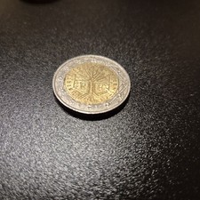 French 2 euro coin minted in