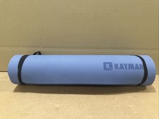 Kayman 180cm Yoga Matt In Blue With Carry Strap - New Other - Free Postage