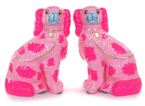 Staffordshire neon pink large - staffordshire,