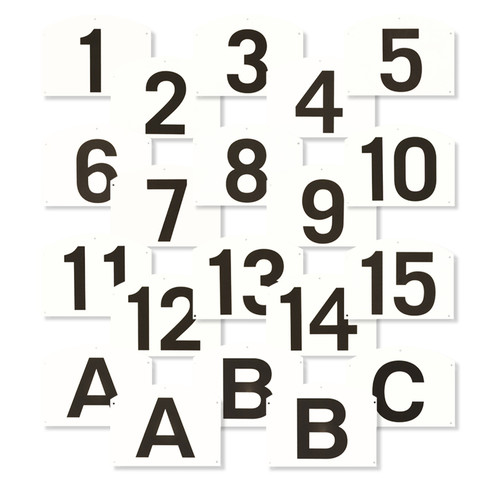 Show jump markers hole set - show,