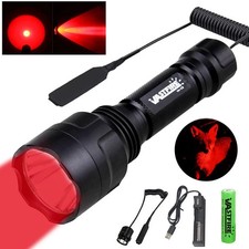 Long range red - led, flashlight