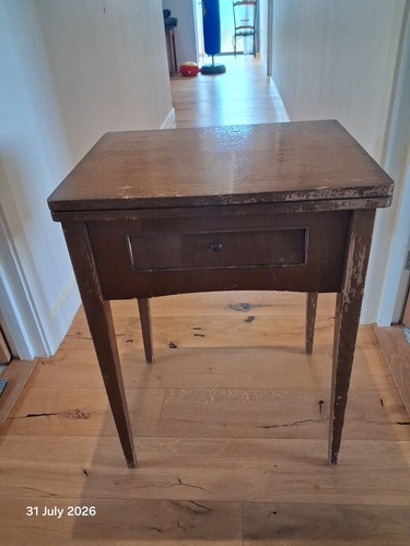Vintage sewing machine - sewing, table