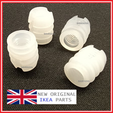 IKEA 102267 MALM HEMNES BED THREADED PLASTIC SLEEVE BRAND NEW ORIGINAL PARTS X4