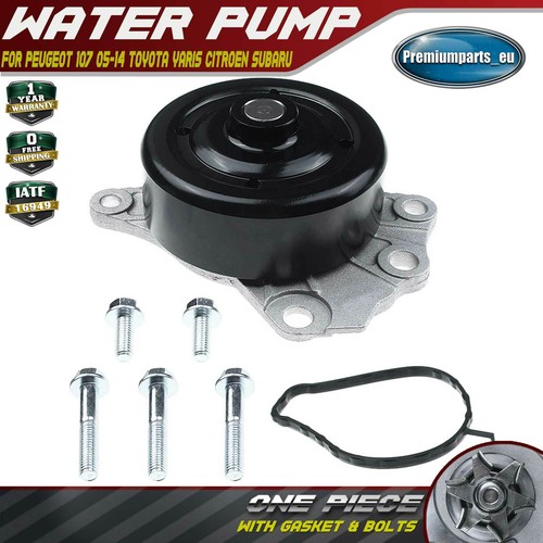 Water pump with gasket bolts - pump,