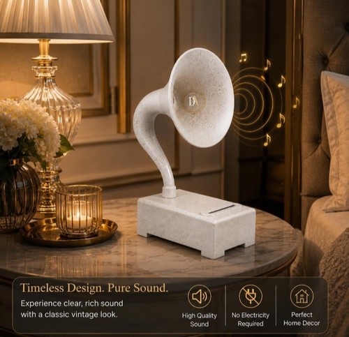 Vintage inspired gramophone - vintage-inspired,