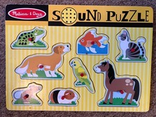 Animal Sound Puzzle - 8 pieces