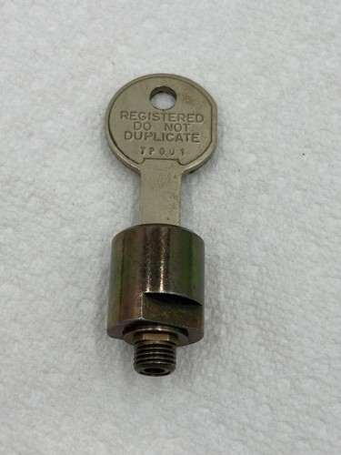 Vintage lock key - &, mechanism