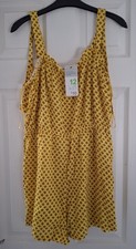 Ladies mustard Playsuit
