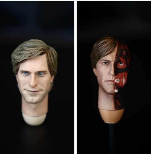 Male soldier head sculpt - male,