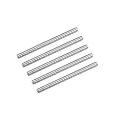 15Pcs Fully Threaded Rod M4 x 50mm 0.7mm Pitch 304 Stainless Steel Right Hand