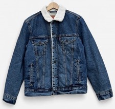 Levi's Men's Blue Sherpa Denim