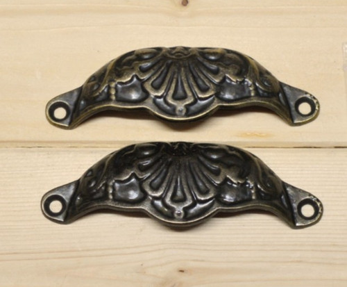 Set metal brass effect - metal,