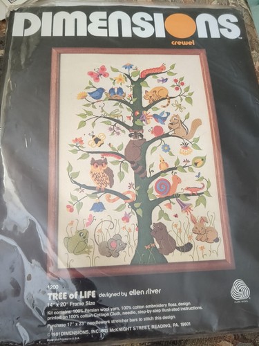 Dimensions crewel kit tree - dimensions, of