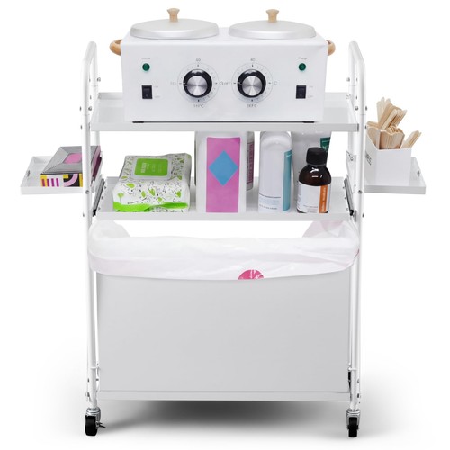 Foldable waxing cart trolley - waxing,