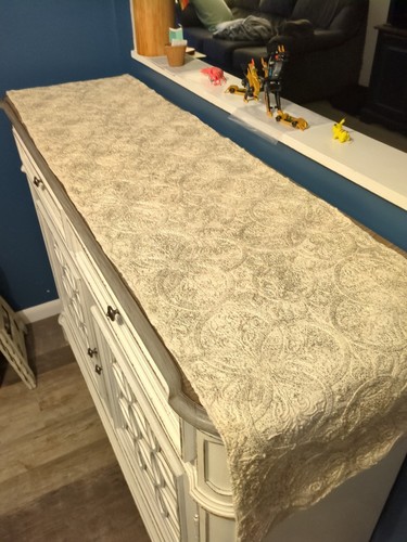 Shabby chic table runner - shabby,