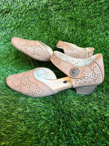 Pavers wide fit leather mary - wide,