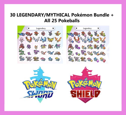 Pokemon sword shield - sword, 30