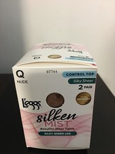 SIZE Q NUDE L'EGGS SILKEN MIST