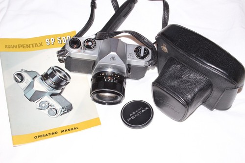 Pentax sp500 takumar 55mm f2 - pentax, +