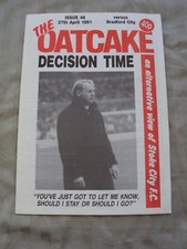The Oatcake Fanzine Stoke City F.C. Issue 48 1991
