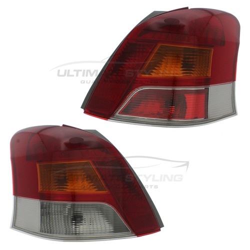 Rear light fits toyota yaris - fits,