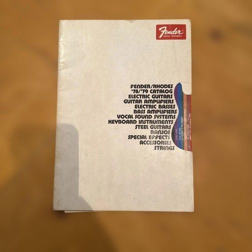Fender instrument catalog - fender,